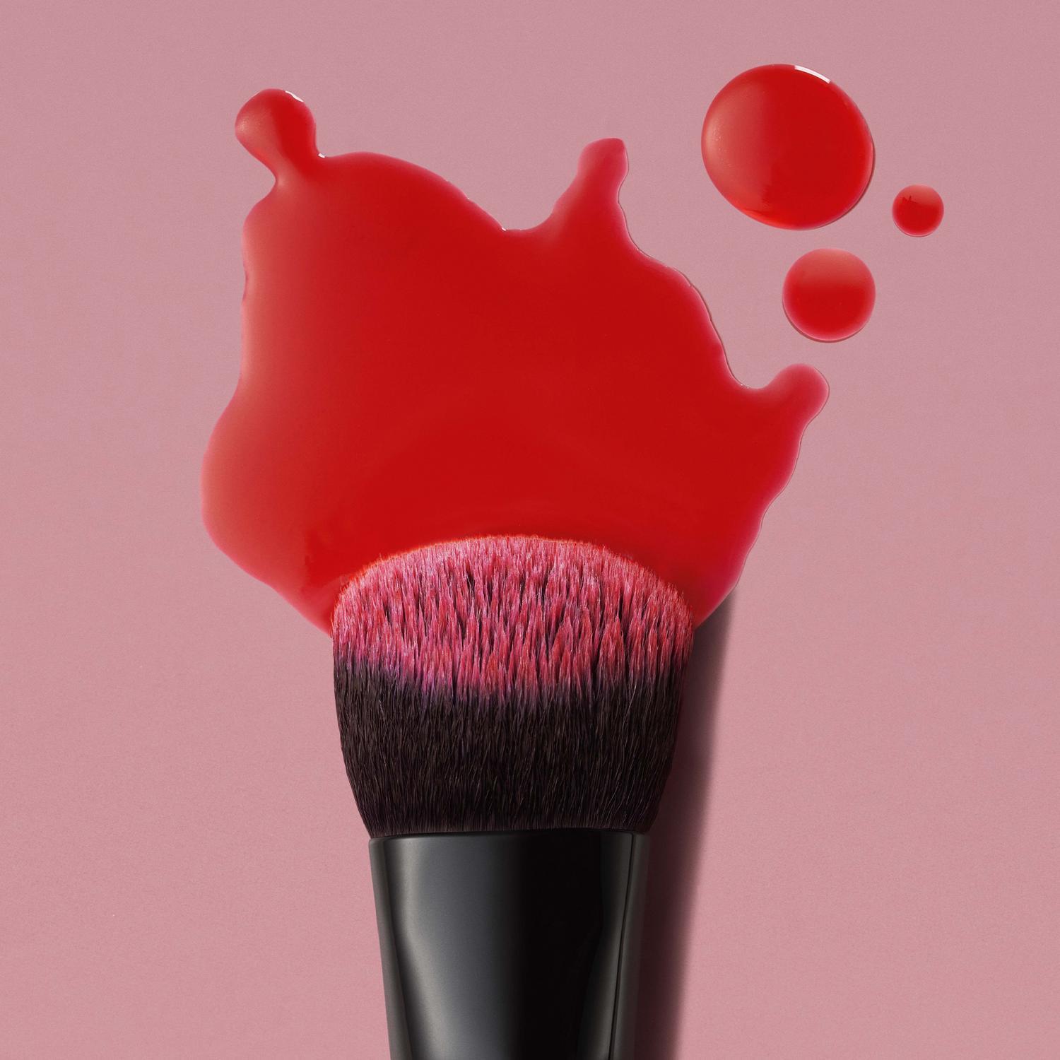 E.L.F. STAIN & TINT BLENDING BRUSH (BROCHA DE RUBOR DE MAQUILLAJE CON CERDAS DENSAS)
